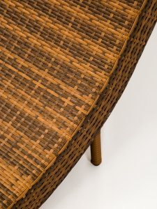 Шезлонг-лежак плетеный КРЫМ 2025 г.