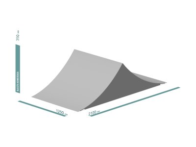 ЭЛЕМЕНТ ДЛЯ СКЕЙТ-ПЛОЩАДКИ 05 SPINE