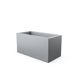 Кашпо BERKANO Cubric 40*100 Snow White 2025 г.