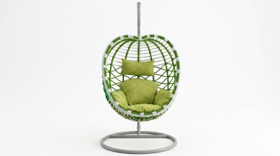 Кресло плетеное подвесное ЯБЛОКО 2026