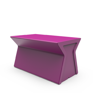 Скамейка BERKANO X-seat Line Snow White