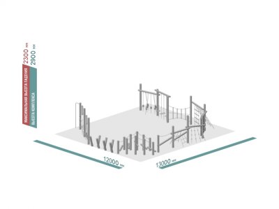 ДЕТСКИЙ ИГРОВОЙ КОМПЛЕКС ЭКО 13