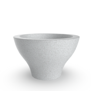 Кашпо BERKANO Vetro 75 Snow White 2025 г.