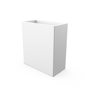 Кашпо BERKANO Cubric 90*80 DB Snow White 2025 г.