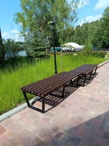 Лавочка деревянная парковая Сиена 2026 г.