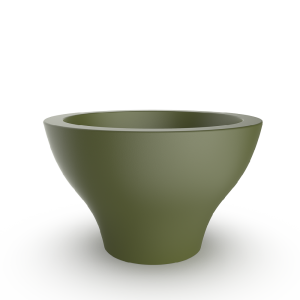 Кашпо BERKANO Vetro 75 Snow White 2025 г.