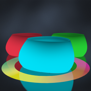 Кашпо BERKANO Bend 60 Snow White 2025 г.