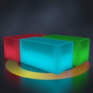 Кашпо BERKANO Cubric 40*100 Snow White 2025 г.