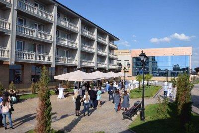 Зонт для кафе телескопический 4х4 м. 2024 г.