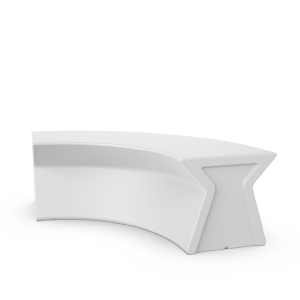 Скамейка BERKANO X-seat Arc Snow White