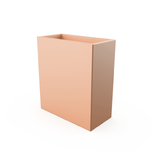 Кашпо BERKANO Cubric 90*80 DB Snow White 2025 г.