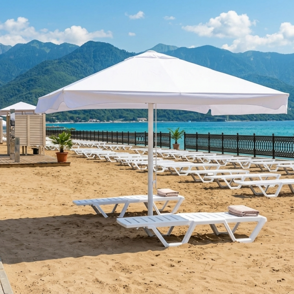 Зонты пляжные производства Россия