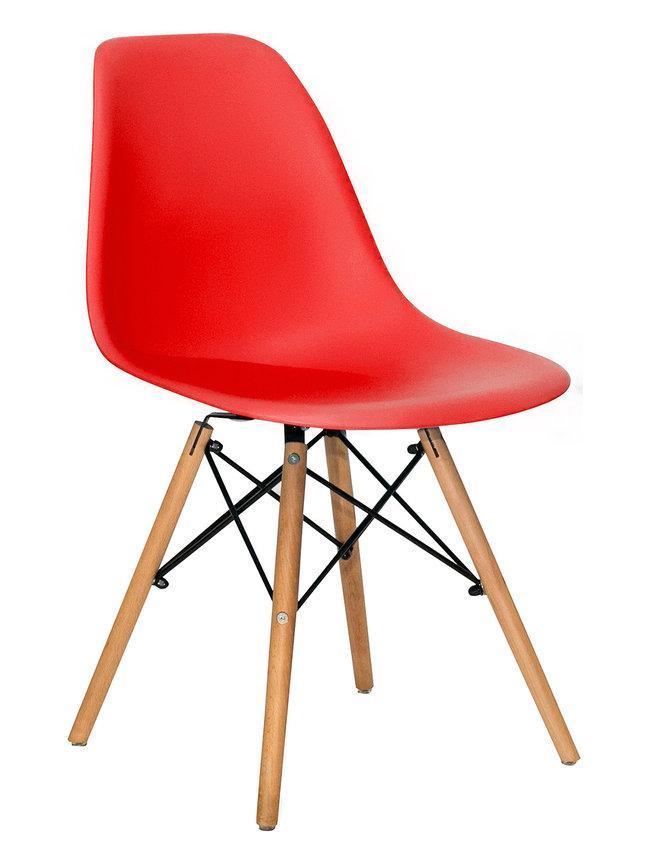 Стул eames оранжевый