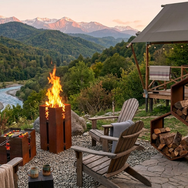 КОСТРОВЫЕ ЧАШИ И ДРОВНИЦЫ