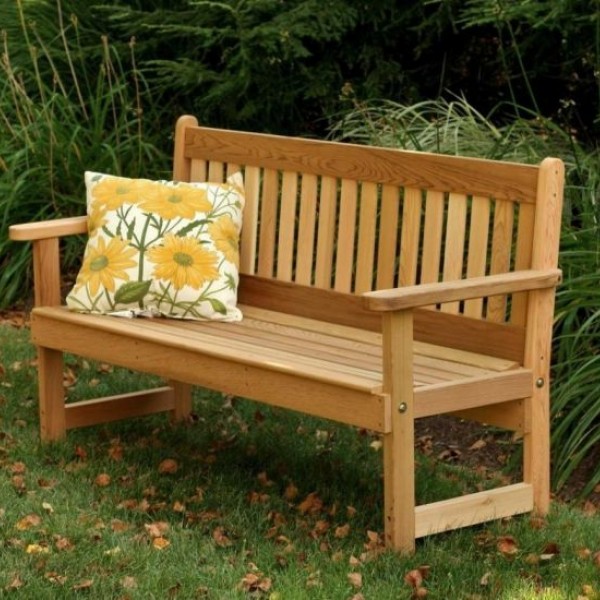 Скамьи деревянные