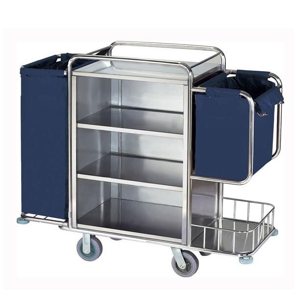 Тележки для горничных из нержавейки