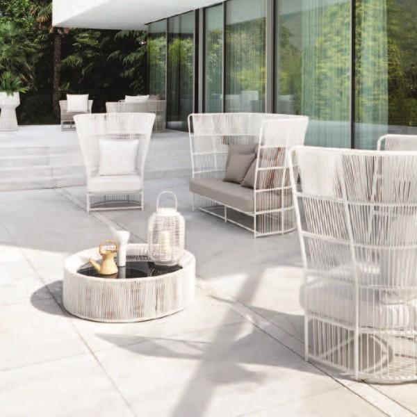 Плетеная мебель для лаунж зоны, отдыха, релакса