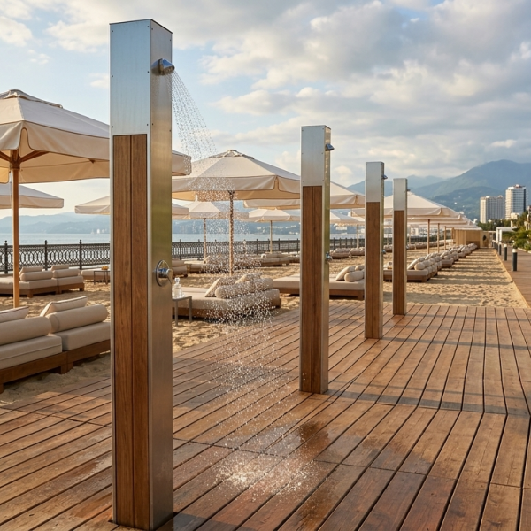 Душевые для пляжа