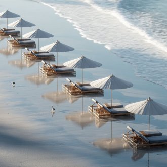 Пляжные зонты для общественного пляжа